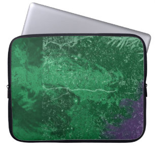 Avatar giftige groene laptophoes laptop sleeve