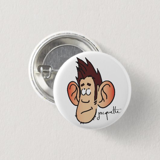 avatar Jacquar Ronde Button 3,2 Cm (Voorkant /achterkant)