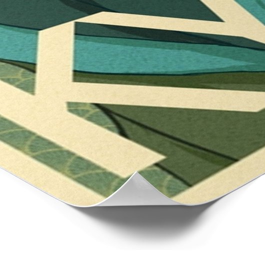 Avatar Kyoshi Poster (Hoek)