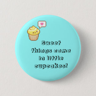 Avatar__Lemon_Cupcake_Love_by_firstangst, Gezocht  Ronde Button 5,7 Cm