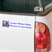 Avatar Meher Baba (God in menselijke vorm) sticker (Op Truck)