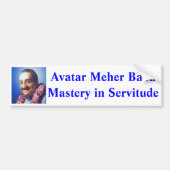 Avatar Meher Baba (God in menselijke vorm) sticker (Voorkant)