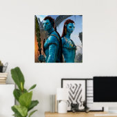 avatar neytiri poster (Thuiskantoor)