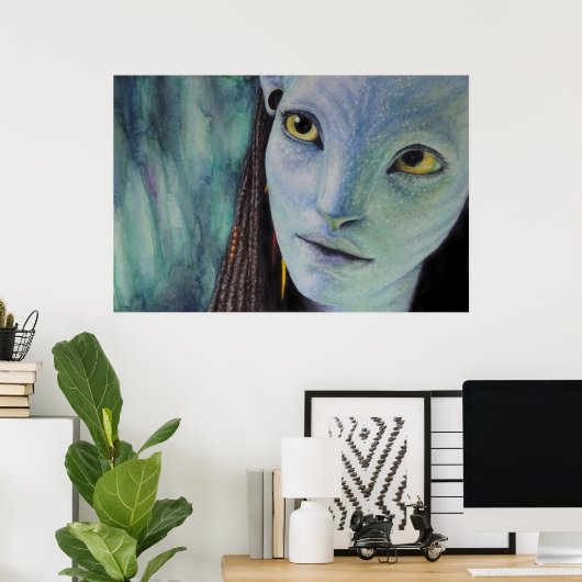 Avatar Neytiri Poster (Thuiskantoor)