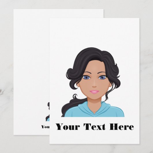 Avatar Note Cards Notitiekaartje (Voorkant / Achterkant)
