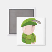 Avatar People Pictogram verbieden Magneet (Voorkant / Achterkant)