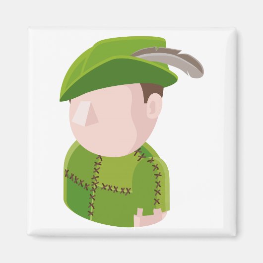 Avatar People Pictogram verbieden Magneet (Voorkant)