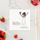  Avatar-Vrijgezellenfeest | Haar omhoog Servet (Insitu)