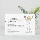  Avatar Vrijgezellenfeest | Hair Up Kaart (Staand voorkant)