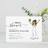  Avatar Vrijgezellenfeest | Long Hair Kaart (Staand voorkant)