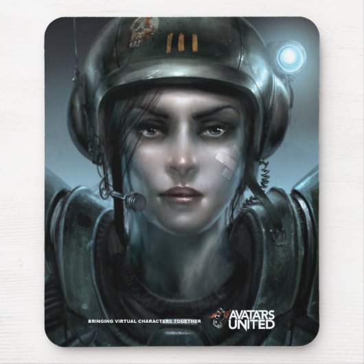 Avatars United Mousepad (Sci-Fi) Muismat (Voorkant)