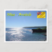 Avatele - Niue - Panorama - Briefkaart (Voorkant)