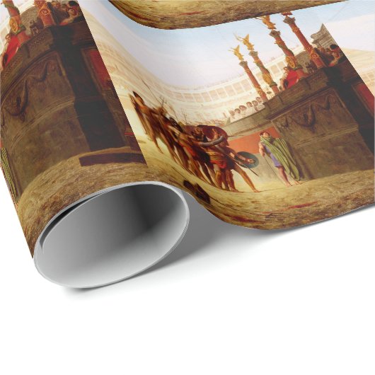 Ave Caesar by Jean-Leon Gerome Cadeaupapier (Rol Hoek)