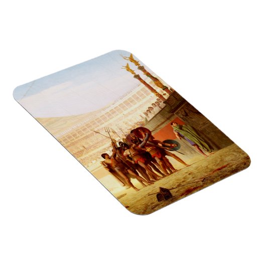 Ave Caesar by Jean-Leon Gerome Magneet (Rechterzijde)