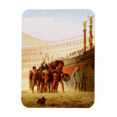 Ave Caesar by Jean-Leon Gerome Magneet (Verticaal)