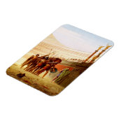 Ave Caesar by Jean-Leon Gerome Magneet (Linkerzijde)