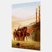 Ave Caesar door Jean-Léon Gérôme Acryl Bord (Hoek)