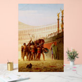 Ave Caesar door Jean-Léon Gérôme Acryl Bord (Huwelijk)