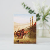 Ave Caesar van Jean-Leon Gerome Briefkaart (Staand voorkant)