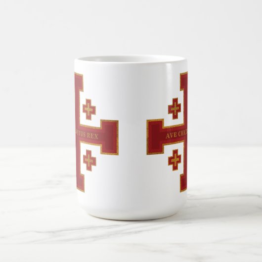 Ave Christus Rex Koffiemok (Center)