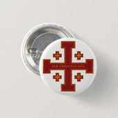 Ave Christus Rex Ronde Button 3,2 Cm (Voorkant /achterkant)