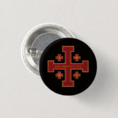 Ave Christus Rex Ronde Button 3,2 Cm (Voorkant /achterkant)
