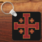 Ave Christus Rex Sleutelhanger (Voorkant)