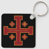 Ave Christus Rex Sleutelhanger (Achterkant)