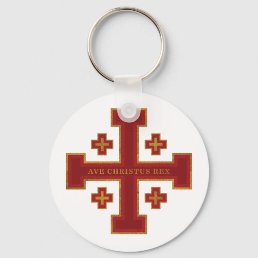 Ave Christus Rex Sleutelhanger (Voorkant)