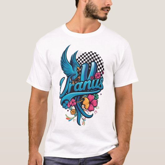 ave fenix en checkered t-shirt (Voorkant)