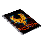 Ave Fenix Golden Fenix Lightning Wings Notitieboek (Rechterzijde)