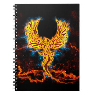Ave Fenix Golden Fenix Lightning Wings Notitieboek