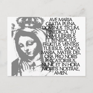 Ave Maria Briefkaart