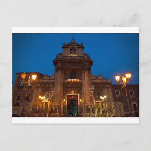 Ave Maria Church in Catania Briefkaart (Voorkant)