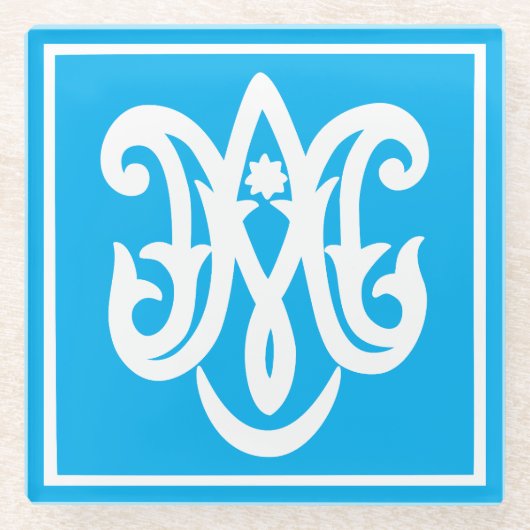 Ave Maria Glazen Onderzetter (Voorkant)