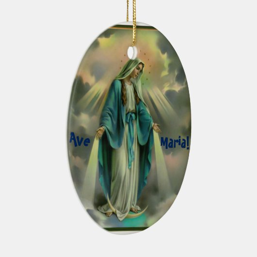 Ave Maria Keramisch Ornament (Rechts)