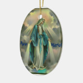 Ave Maria Keramisch Ornament (Links)