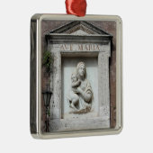 Ave Maria Kerstornament Metalen Ornament (Rechts)