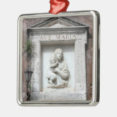 Ave Maria Kerstornament Metalen Ornament (Links)
