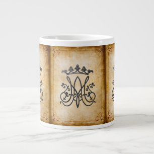 Ave Maria Monogram Grote Koffiekop