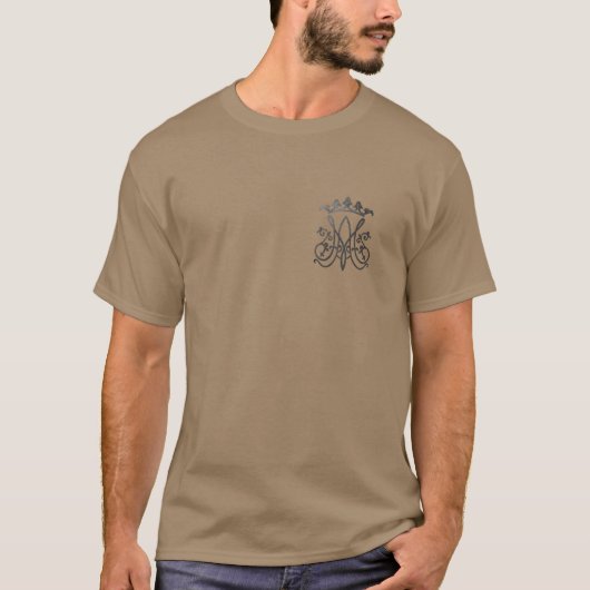 Ave Maria Monogram T-shirt (Voorkant)