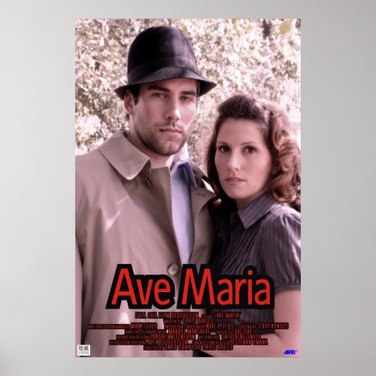 Ave Maria Poster (Voorkant)