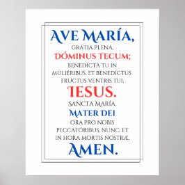 Ave Maria Print