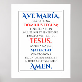 Ave Maria Print