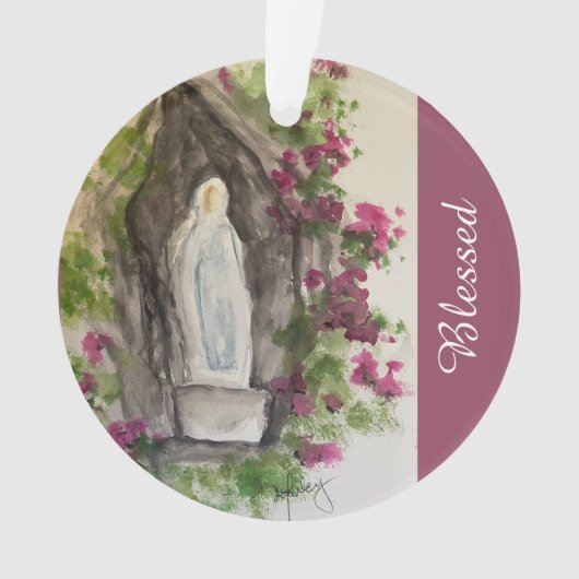 Ave Maria-sieraad Ornament (voorkant)