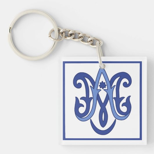 Ave Maria Sleutelhanger (Voorkant)
