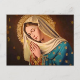 Ave Maria ... Virgin Mary Briefkaart
