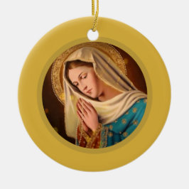 Ave Maria ... Virgin Mary Keramisch Ornament
