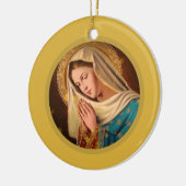 Ave Maria ... Virgin Mary Keramisch Ornament (Links)