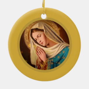 Ave Maria ... Virgin Mary Keramisch Ornament